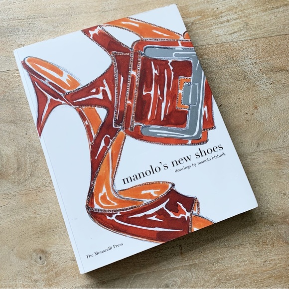 4/$20⭐️ Red Manolo Blahnik Shoe Illustration *PRINT* - Picture 4 of 8